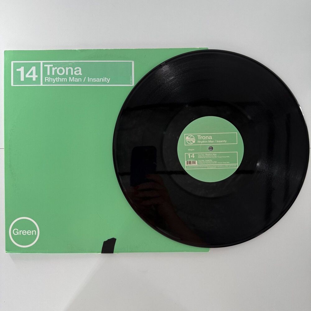 Trona Rhythm Man Insanity Moonshine 14 Breakbeat 12” Vinyl 2003 #48